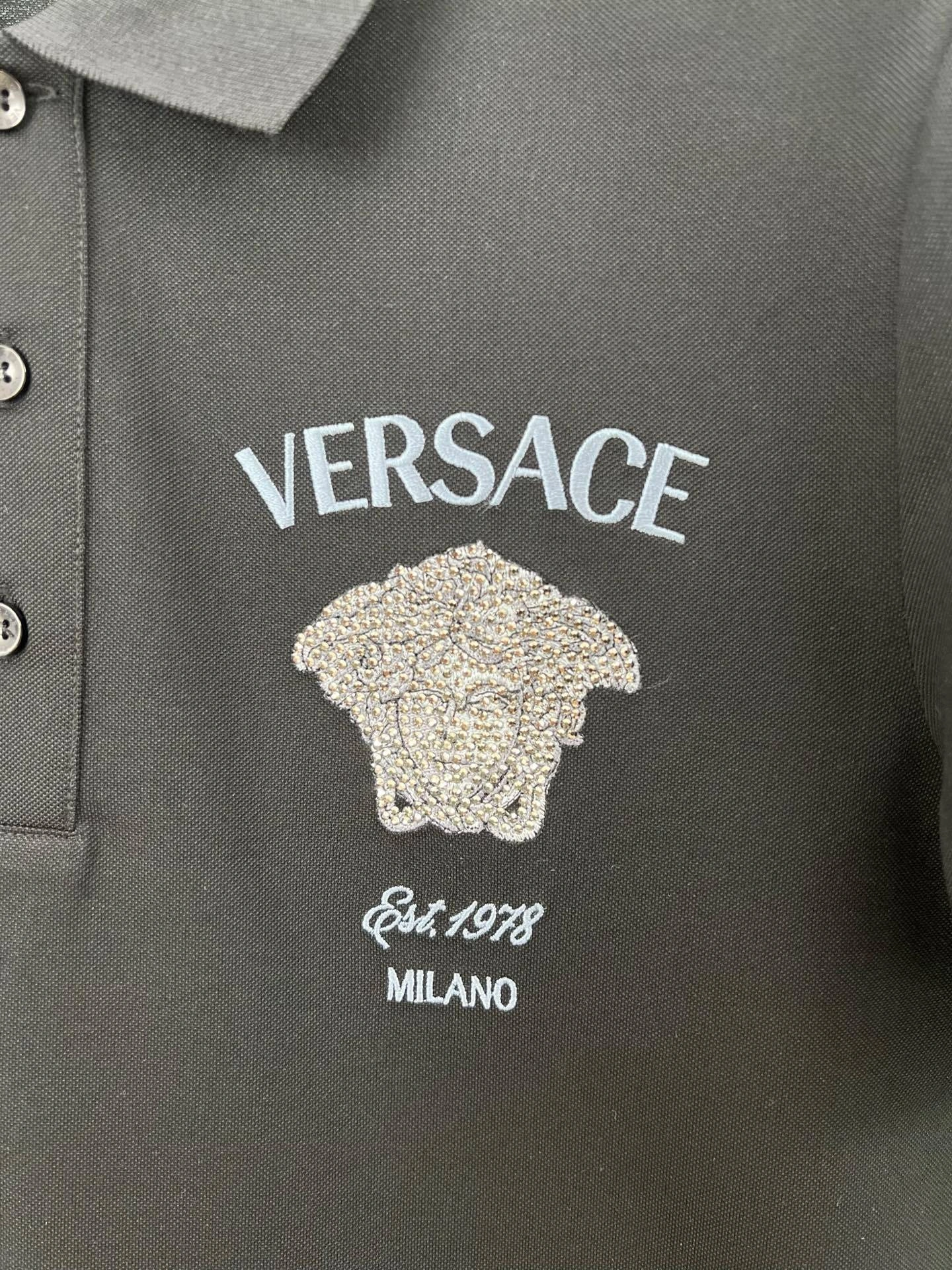 wg.luxury- V5rs135 embroidery Polo 2Colour item:E-F355B1655-2